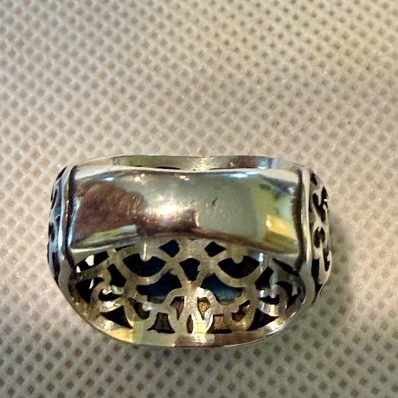 Turquoise and Silver Ring - Picture 8 of 8